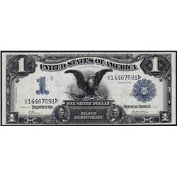 1899 $1 Black Eagle Silver Certificate Note
