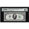 Image 1 : 1950A $10 Federal Reserve Note Cleveland Fr. 2011-D PMG Choice Uncirculated 64EP