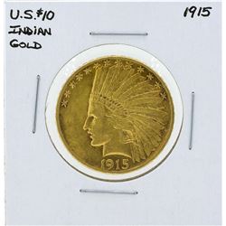 1915 $10 Indian Head Eagle Gold Coin
