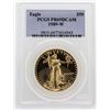 Image 1 : 1989-W $50 American Gold Eagle Proof Coin PCGS PR69DCAM