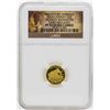 Image 1 : 2014 Canada $5 Woolly Mammoth Gold Coin Early Releases NGC PF70 Ultra Cameo