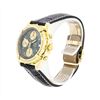 Image 2 : 18KT Yellow Gold Breitling Chronomat Watch with Leather Bracelet