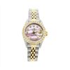 Image 1 : Ladies Two Tone Rolex Datejust Watch with Diamond Dial & Bezel