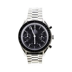Omega Stainless Steel Speedmaster Automatic Chronograph Wristwatch