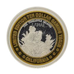 .999 Silver Sam Boyds California Hotel $10 Casino Limited Edition Gaming Token