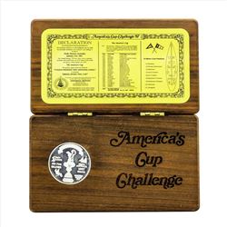 1987 Americans Cup Challenge 1oz Silver Coin