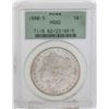Image 1 : 1880-S $1 Morgan Silver Dollar Coin PCGS MS62