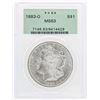 Image 1 : 1883-O $1 Morgan Silver Dollar Coin PCGS MS63