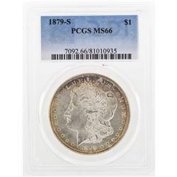 1879-S $1 Morgan Silver Dollar Coin PCGS MS66