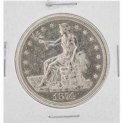 1874-S $1 Silver Trade Dollar Coin