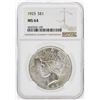 Image 2 : Lot of (20) 1923 $1 Peace Silver Dollar Coin NGC MS64