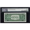 Image 2 : 1957 $1 Silver Certificate Note Fr. 1619 PMG Gem Uncirculated 66EPQ