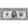 Image 1 : 1934D $5 Silver Certificate Note Wide I