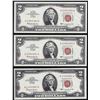 Image 1 : Lot of (3) 1963 $2 Legal Tender Notes