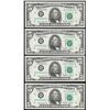 Image 1 : Lot of (4) Consecutive 1985 $5 Federal Reserve Notes Choice Uncirculated