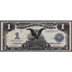 1899 $1 Black Eagle Silver Certificate Note