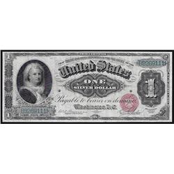 1886 $1 Martha Washington Silver Certificate Note