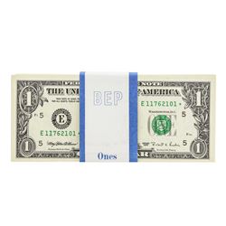 Lot of (100) Consecutive 1995 $1 Federal Reserve Star Notes Richmond