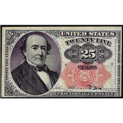 1874 Twenty Five Cents Fifth Issue Fractional Currency Note