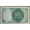 Image 2 : 1874 Twenty Five Cents Fifth Issue Fractional Currency Note