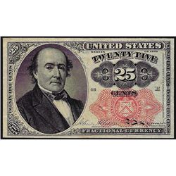 1874 Twenty Five Cents Fifth Issue Fractional Currency Note