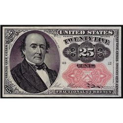 1874 Twenty Five Cents Fifth Issue Fractional Currency Note