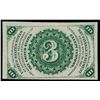 Image 2 : March 3, 1863 Three Cents Third Issue Fractional Currency Note