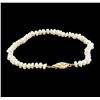 Image 1 : 14KT Yellow Gold Pearl Bracelet