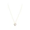 Image 2 : 10-14KT Yellow Gold Lady's 0.30ctw Diamond Pendant with Chain