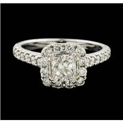 14KT White Gold 1.54ctw Diamond Ring
