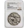 Image 1 : Swiss Shooting Fest Bern Silvered 40mm Medal NGC MS64