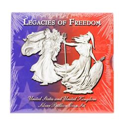 Legacies of Freedom Silver 2 Coin Set