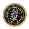 Image 1 : .999 Silver Las Vegas, Nevada Hilton $10 Casino Limited Edition Gaming Token