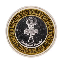 .999 Silver Plaza Hotel & Casino Las Vegas, Nevada $10 Limited Edition Gaming To