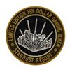 Image 1 : .999 Silver Stardust Resort Las Vegas, Nevada $10 Casino Limted Edition Gaming T