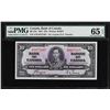 Image 1 : 1937 $10 Bank of Canada Note PMG Gem Uncirculated 65EPQ