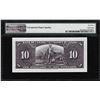 Image 2 : 1937 $10 Bank of Canada Note PMG Gem Uncirculated 65EPQ