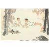 Image 3 : Li Keran 1907-1989 Chinese Watercolour on Scroll