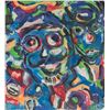 Image 1 : Karel Appel 1921-2006 Dutch Acrylic on Canvas