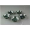 Image 1 : 5 PC Chinese Small Hetian Green Jade Cups