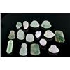 Image 2 : 15 PC Assorted Burma Green Jadeite Carved Pendant