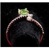 Image 5 : Two Sterling Silver Peridot Rings RV$220