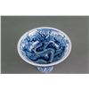Image 2 : Chinese Blue and White Porcelain Stem Cup Chenghua