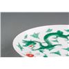 Image 2 : Chinese Green Porcelain Dragon Saucer with Mark