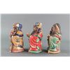 Image 3 : Set of Chinese Porcelain Sanxing Deities Statue