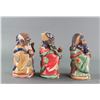 Image 4 : Set of Chinese Porcelain Sanxing Deities Statue