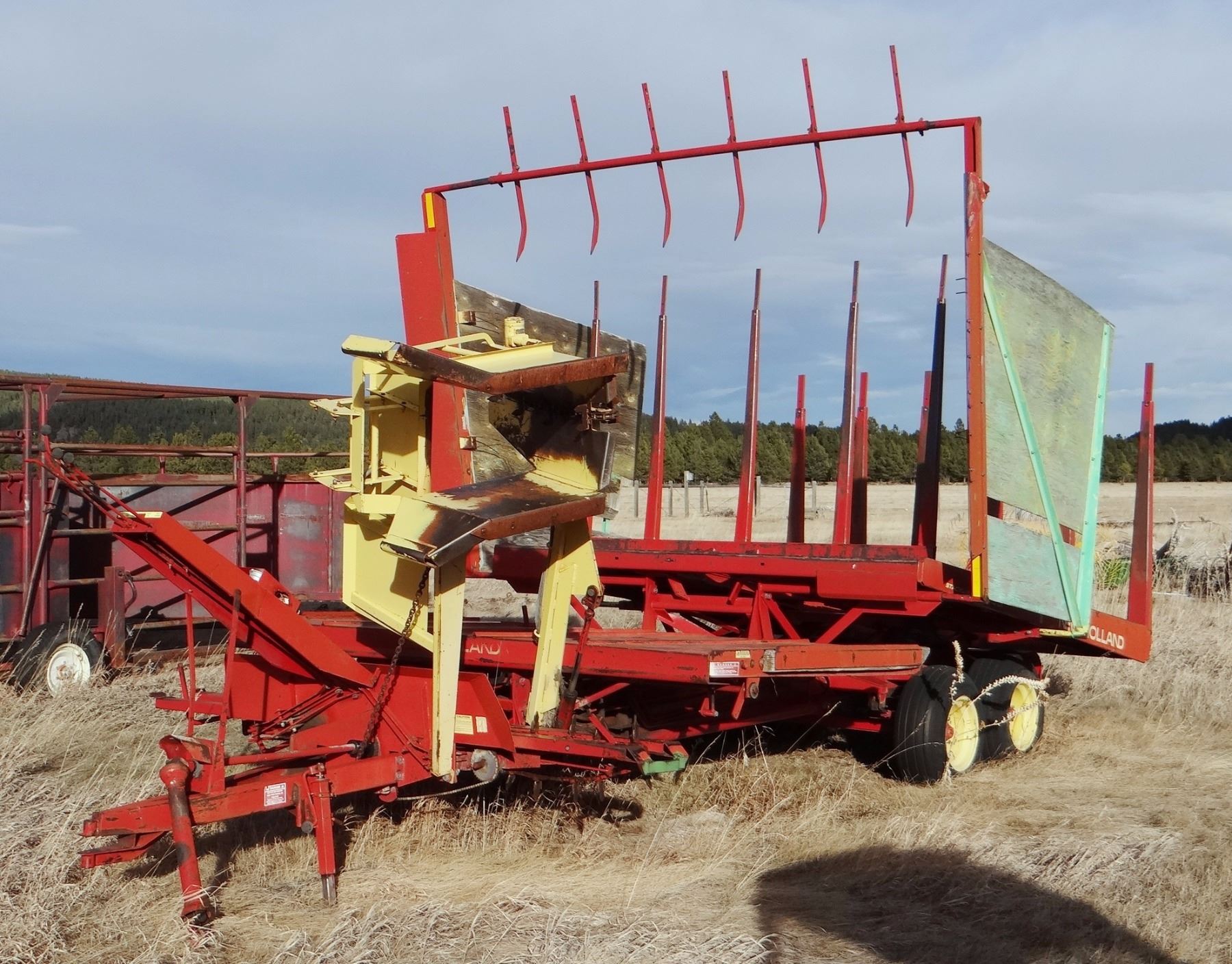 NH Stackliner 1033 bale wagon, pulltype, 540 pto