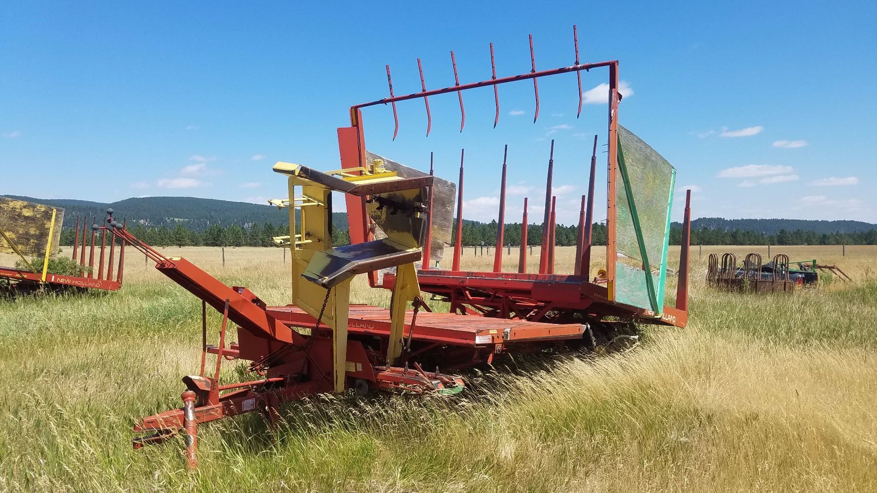 NH Stackliner 1033 bale wagon, pulltype, 540 pto