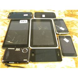 2 tablets/5 smartphones/camera