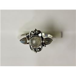 Sterling Silver Labradorite Ring Retail $120